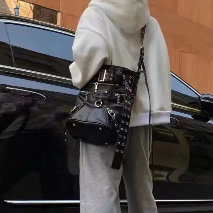Rivet Crossbody Bag