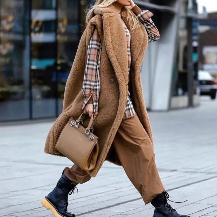 Long Fur Vest