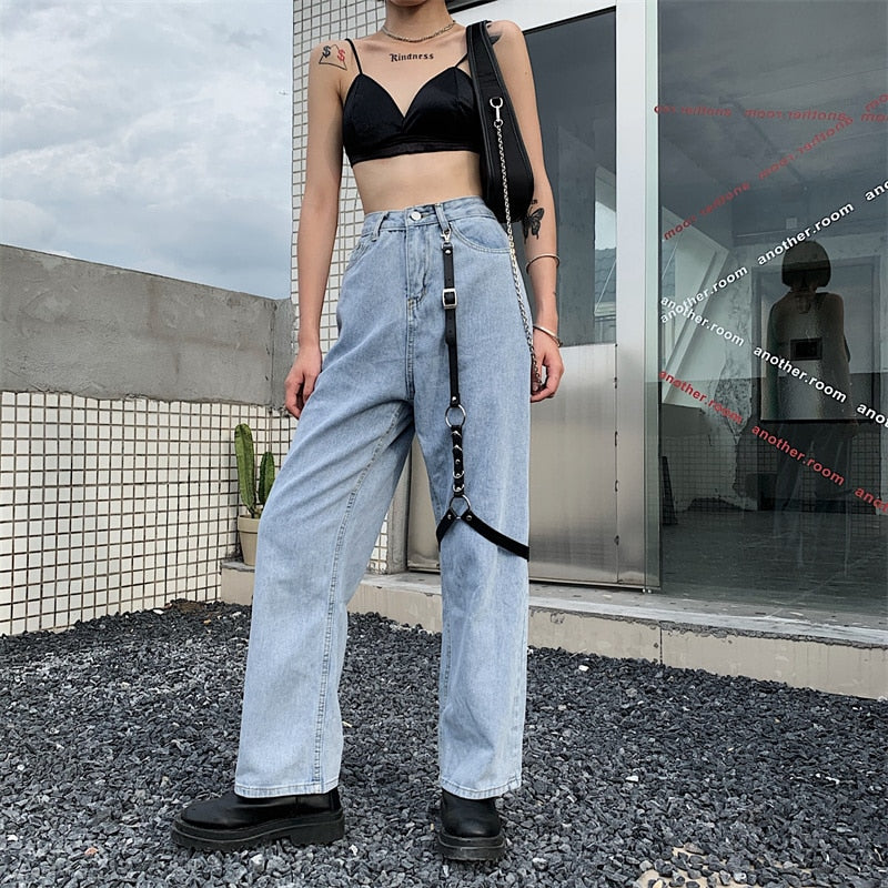 Vintage Buckle Jeans