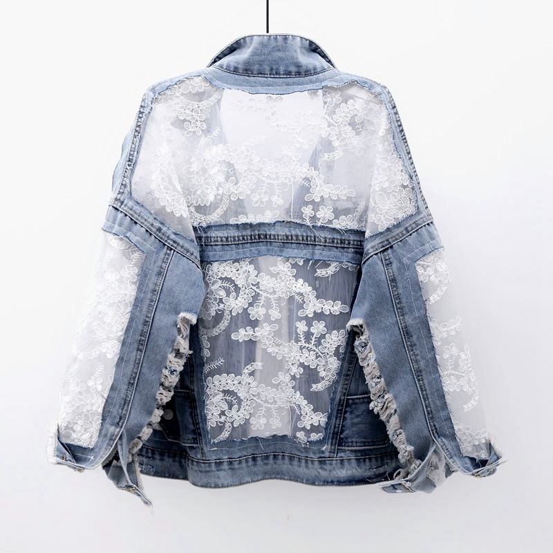 Frayed Edge Denim Jacket