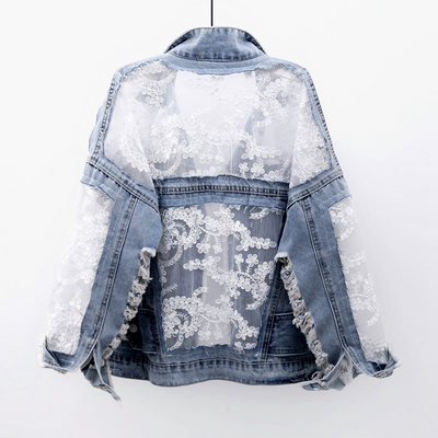 Frayed Edge Denim Jacket