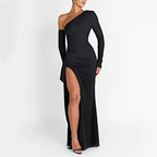 Oblique Maxi Dress