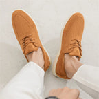 Claudio Lace-up Suede Loafer
