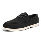 Claudio Lace-up Suede Loafer