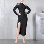 Beading Split Dress