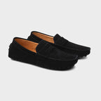 Suede Driver Loafers