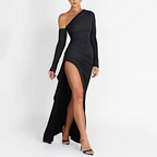 Oblique Maxi Dress