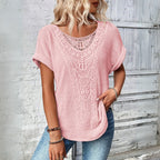 Emma Crochet Lace Top