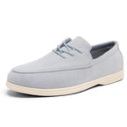 Claudio Lace-up Suede Loafer