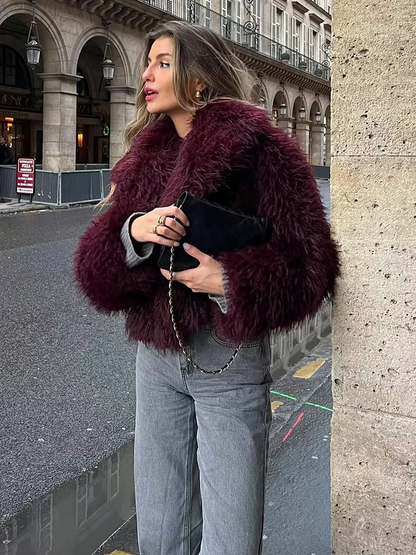 Fatima Faux Fur Jacket