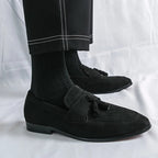 Ettore Suede Tassel Loafer