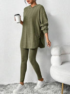 Kim Ribbed Knit Lounge Set