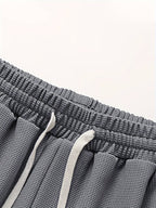 Enzo Waffle Knit Lounge Set