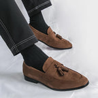 Ettore Suede Tassel Loafer