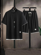 Enzo Waffle Knit Lounge Set