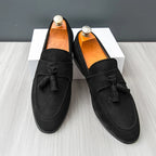 Ettore Suede Tassel Loafer