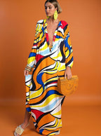 Boho Print Dress