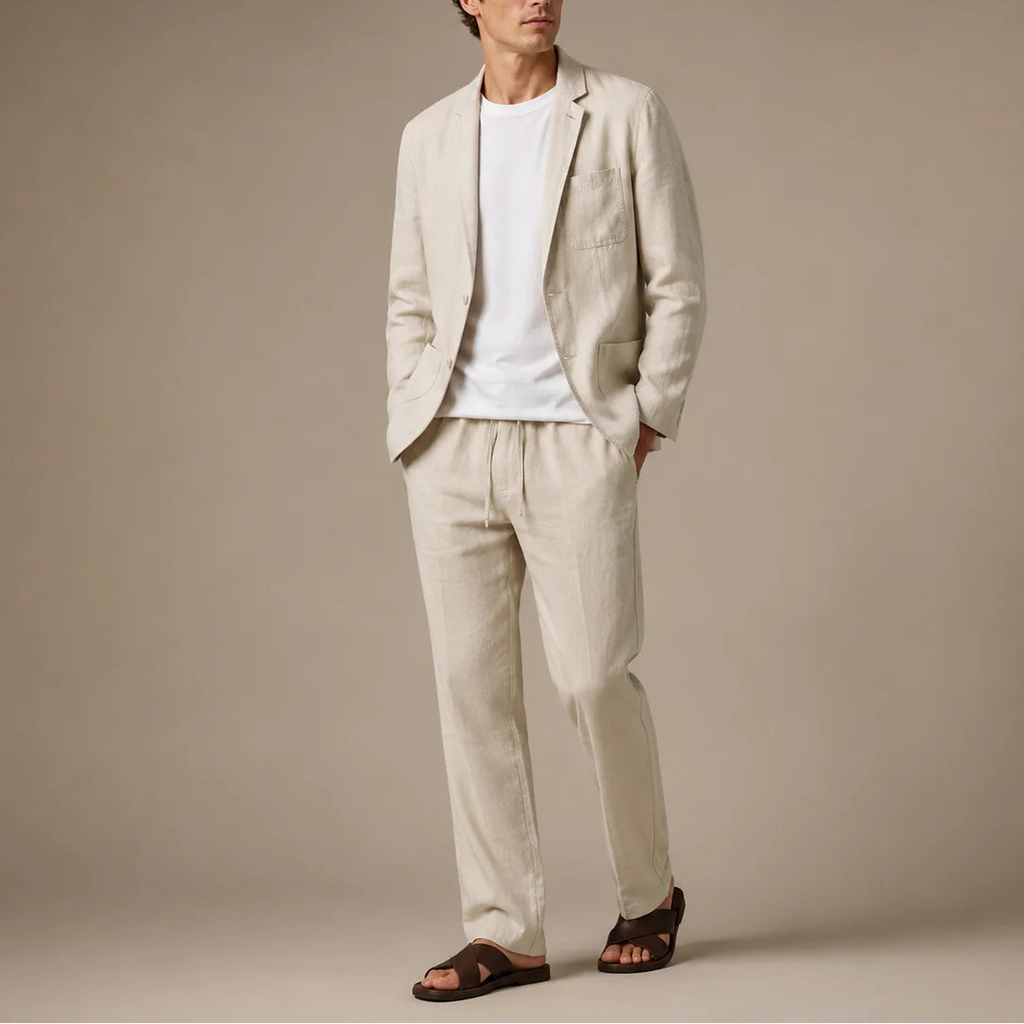 Marco Linen Suit Set