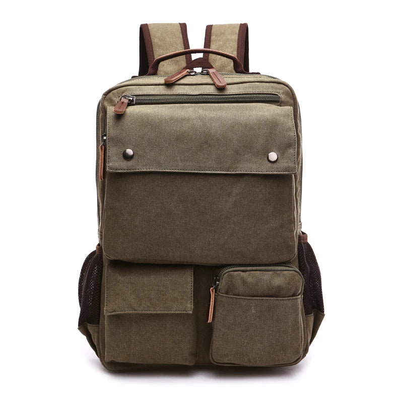Hudson Vintage Canvas Backpack