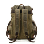 Everest Waxed Canvas Backpack