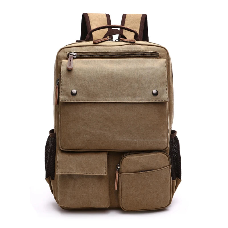 Hudson Vintage Canvas Backpack