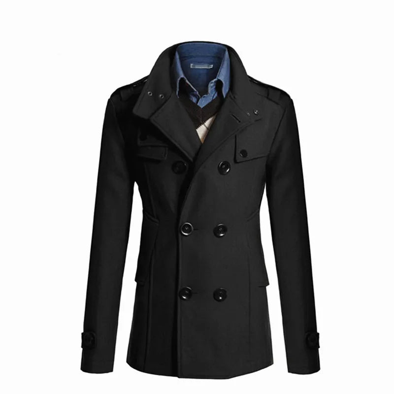 Julian Wool Blend Overcoat