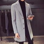 Adrian Long Wool Blend Coat