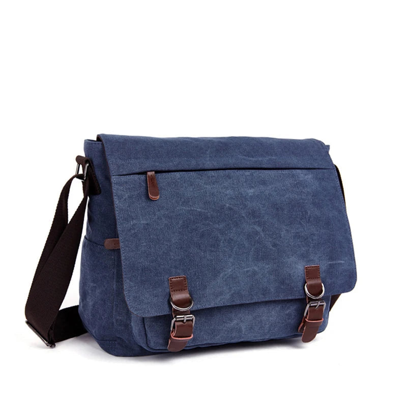 Marco Vintage Canvas Messenger Bag