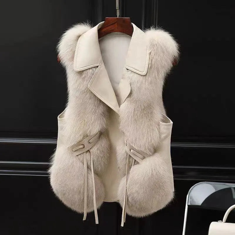 Amorette Faux Fur Vest