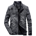 Ryder Denim Bomber Jacket