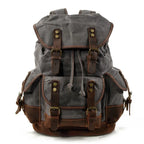 Everest Waxed Canvas Backpack