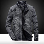 Ryder Denim Bomber Jacket