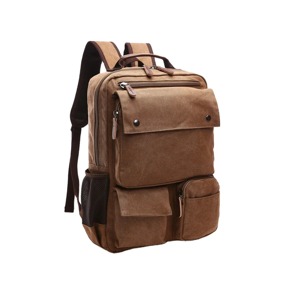 Hudson Vintage Canvas Backpack