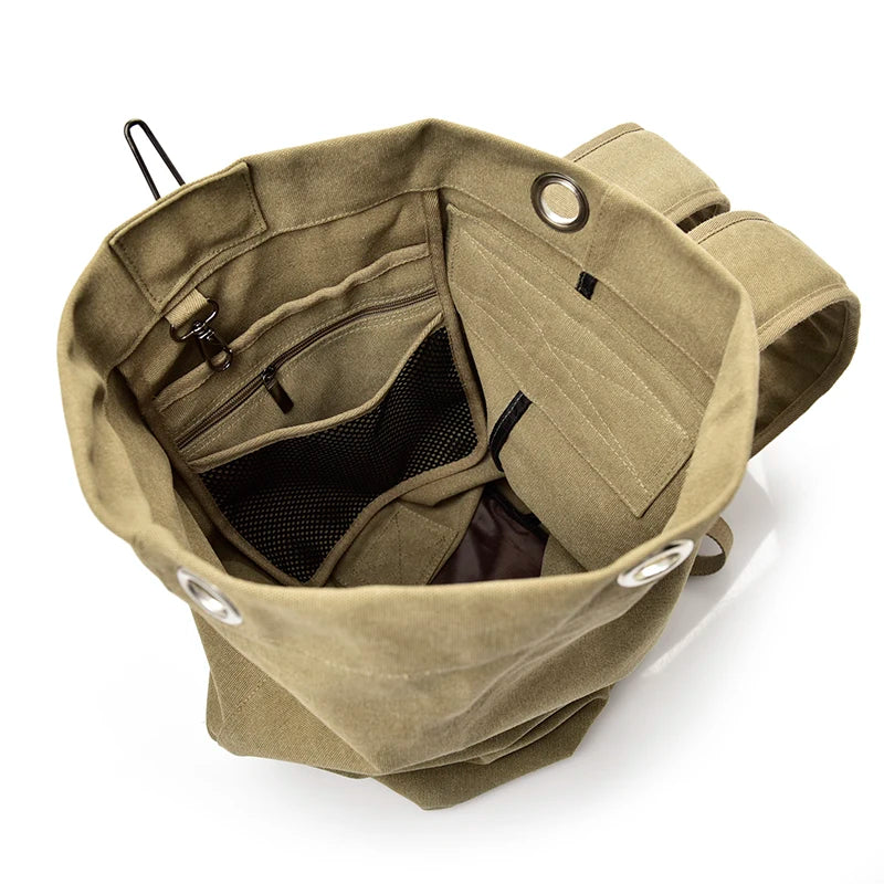 Ethan Canvas Backpack
