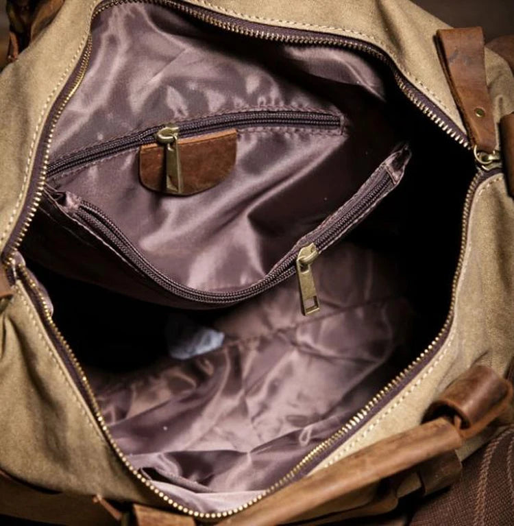 Atlas Vintage Canvas Messenger Bag
