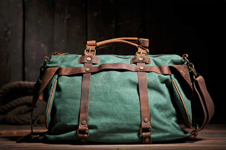 Atlas Vintage Canvas Messenger Bag