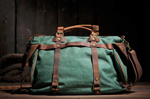 Atlas Vintage Canvas Messenger Bag