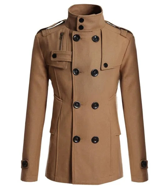 Julian Wool Blend Overcoat