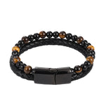 Orion Leather Bead Bracelet