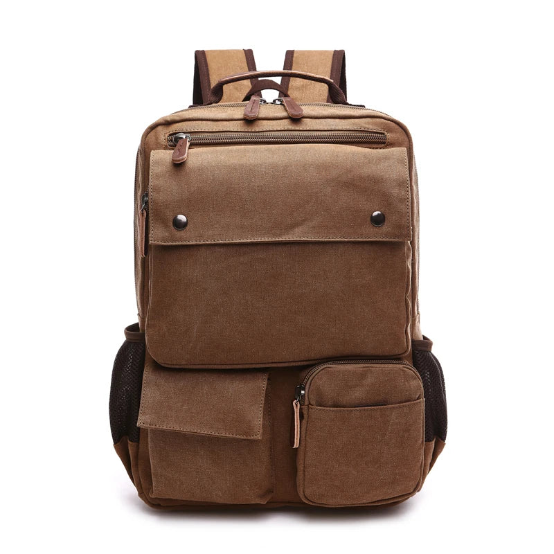 Hudson Vintage Canvas Backpack