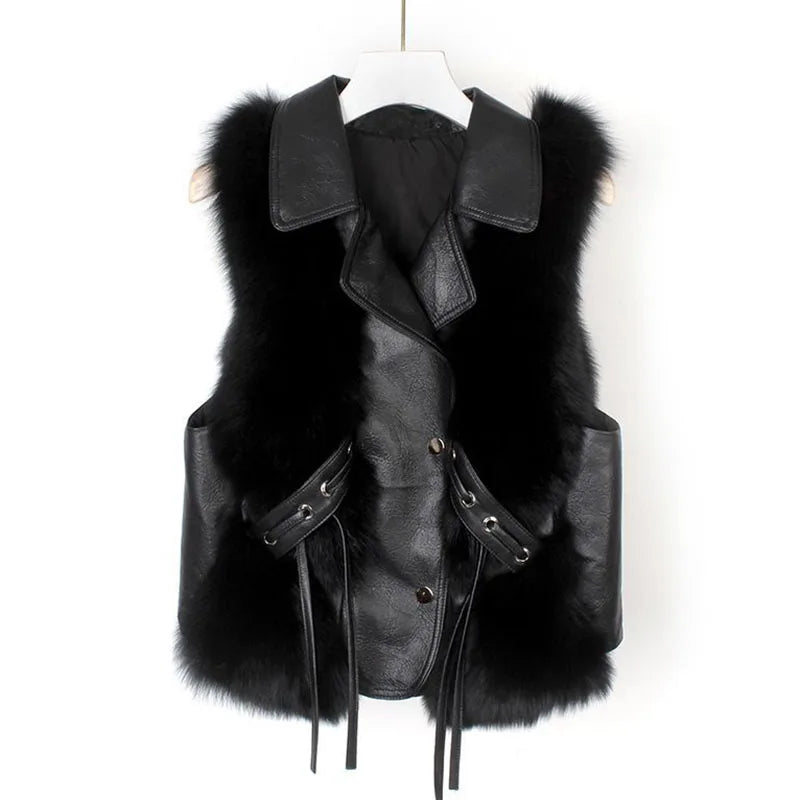 Amorette Faux Fur Vest