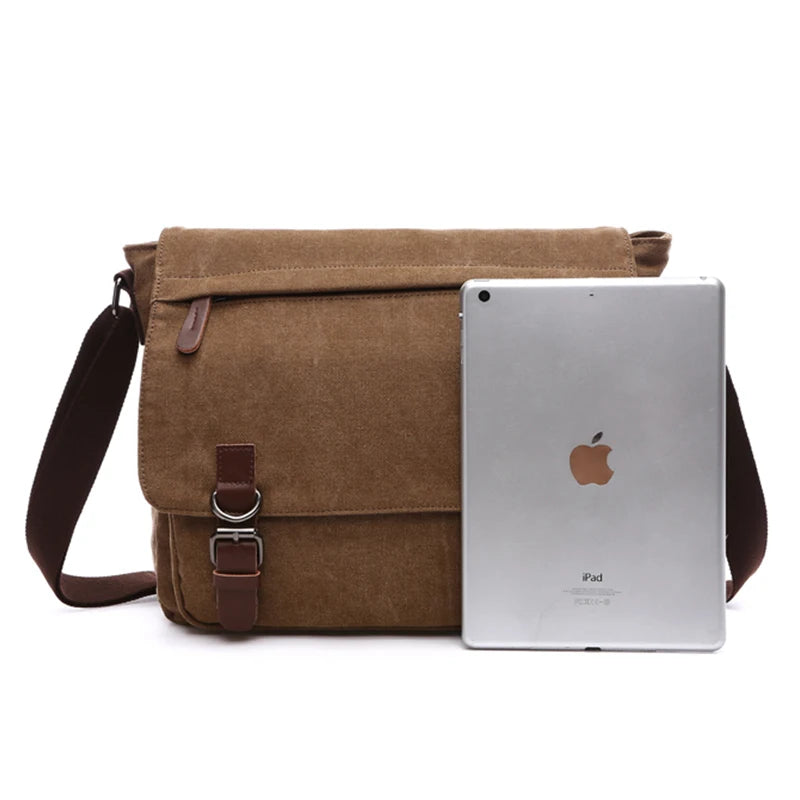 Marco Vintage Canvas Messenger Bag