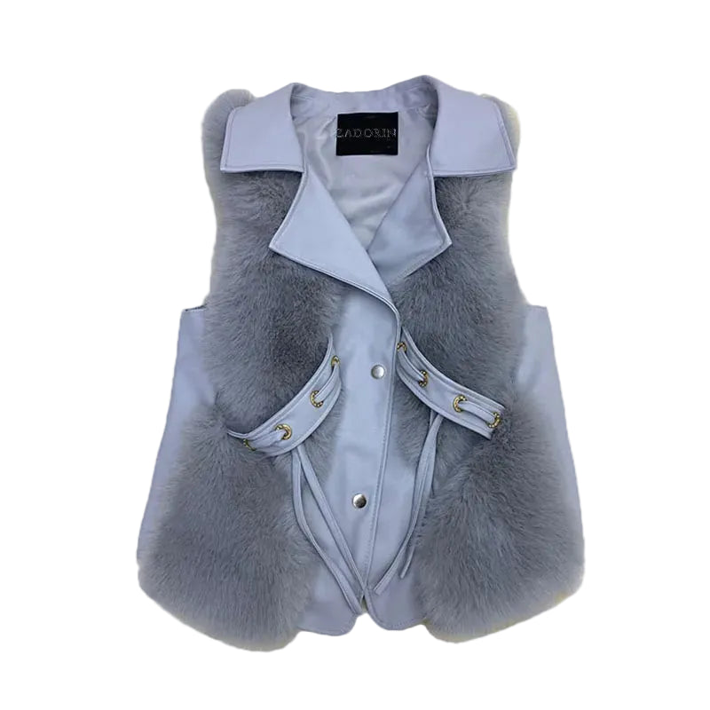 Amorette Faux Fur Vest