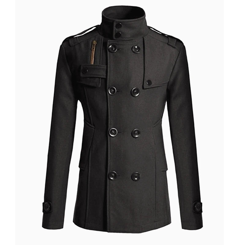 Julian Wool Blend Overcoat