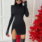 Long Sleeve Mini Dress