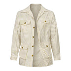 Asher Striped Button Shirt