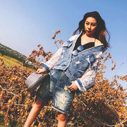 Frayed Edges Denim Jacket