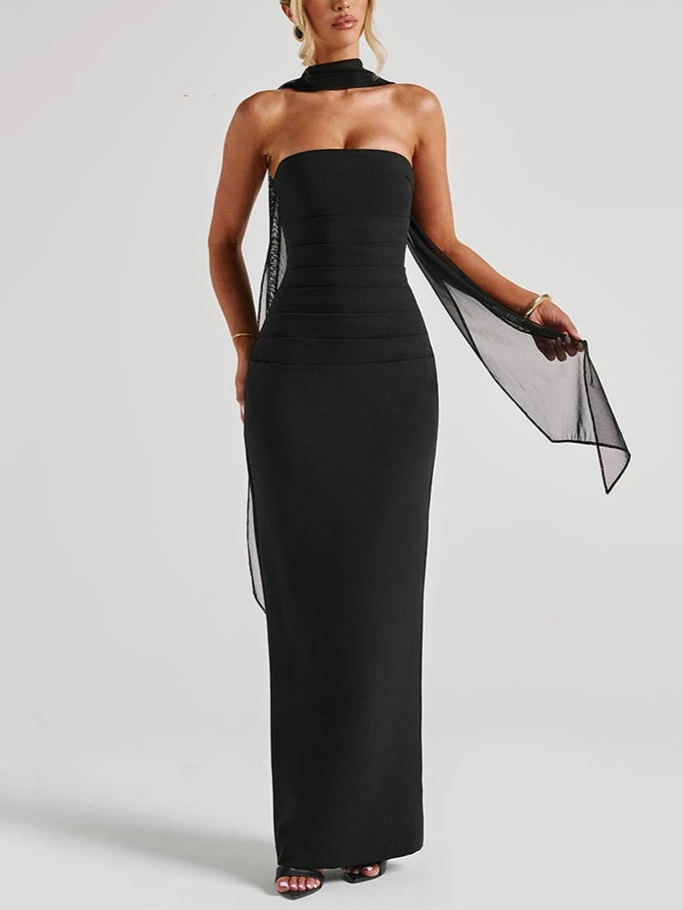 Strapless Maxi Dress
