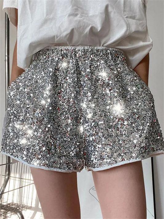 Estela Sequin Shorts