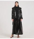 Mihaela Leather Trench Coat